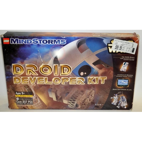 16 - Star Wars Lego Mindstorms: Droid Developer Kit ref:9748. Boxed with manuals, not checked for complet... 