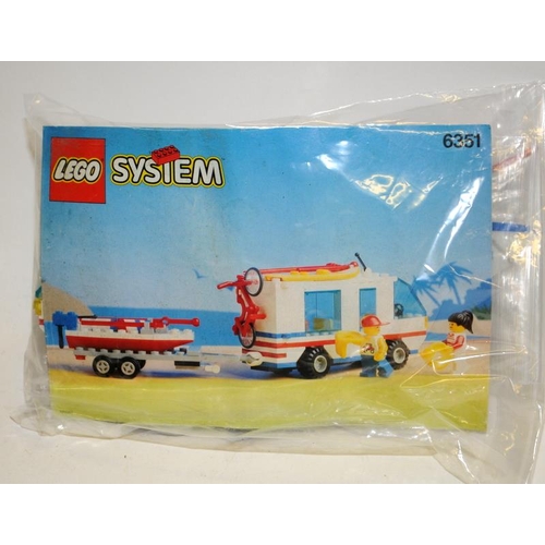 19 - Vintage Lego Emergency Ambulance Centre, Horse Riding Stable (both built on Lego bases and not check... 