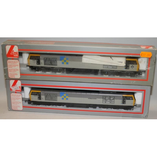 46 - Lima OO gauge Locomotives, Class 60 'Steadfast' ref:205020A2 c/w Limited Edition 'Boar of Badenoch',... 