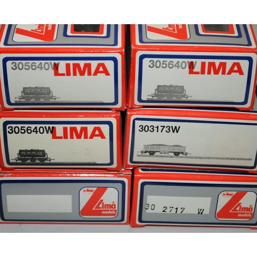 69 - Lima OO gauge goods wagons, various liveries. 6 in lot, all boxed