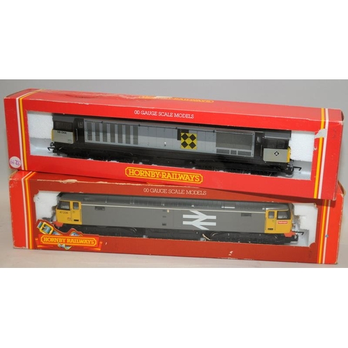 61 - Hornby OO gauge Class 58 Co-Co Diesel 58 044 ref:332 c/w Class 47 Co-Co Diesel Railfreight 47 236 re... 