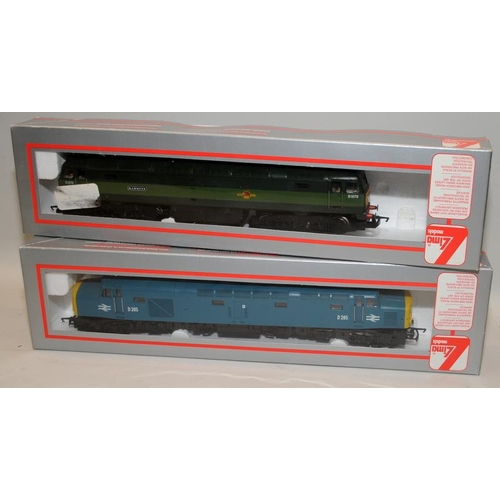 68 - Joeuf OO gauge D285 Class 40 Diesel Locomotive c/w Hornby Class 47 'Mammoth'. Both in Lima boxes