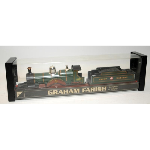 90 - Graham Farish OO gauge Steam Locomotive: Great Western Lord of the Isles. In original packaging.