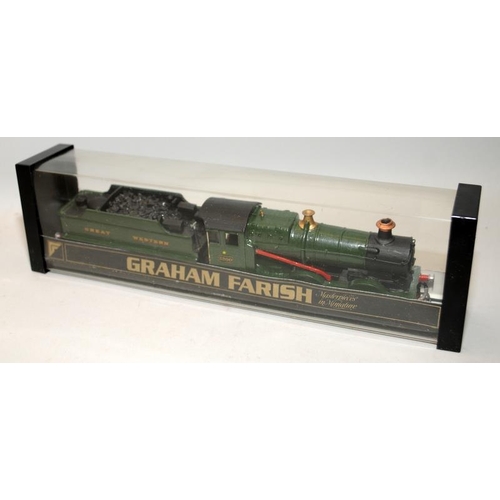 95 - Graham Farish OO gauge Steam Locomotive No.3200 in Great Western green livery. In original packaging