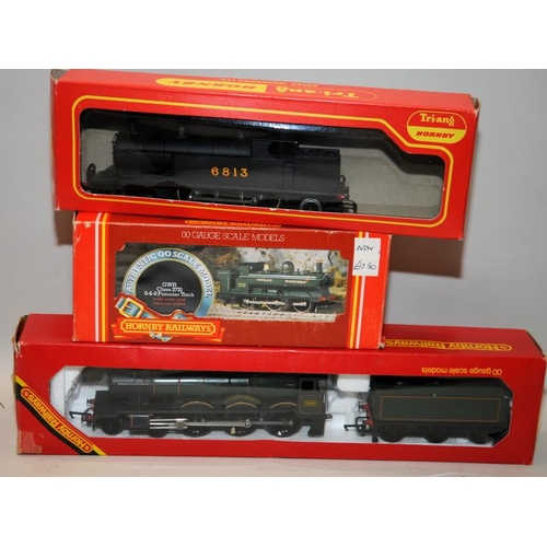 103 - Hornby OO gauge BR Loco Sir Dinadan ref:R154, GWR Class 2721 Loco Pannier Tank ref:R059 and Tank No.... 