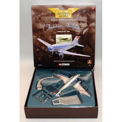 117 - Aviation Archive 1:144 scale die-cast aircraft from the Frontline and Military series of models. 4 i... 