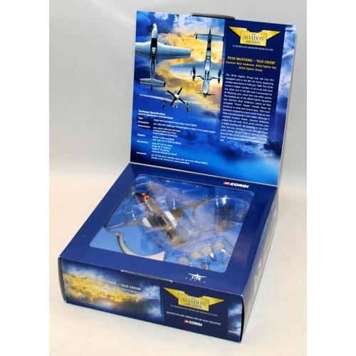 118 - Aviation Archive Die-Cast Model Aircraft: 1:144 Avro York ref:47201, 1:72 P51D Mustang ref:AA32201 a... 