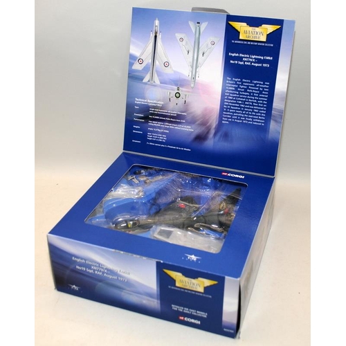 124 - Aviation Archive Limited Edition 1:72 scale Die-Cast Model Aircraft: English Electric Lightning F.Mk... 