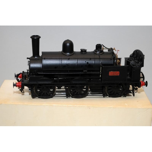 36 - Vintage Eric Underhill O Gauge Built Kit 0-6-0 Tank Engine No.5525, Matt Black Finish. With motor.