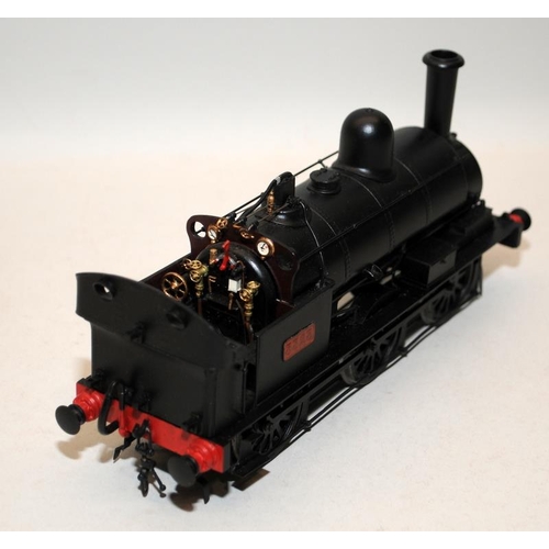 36 - Vintage Eric Underhill O Gauge Built Kit 0-6-0 Tank Engine No.5525, Matt Black Finish. With motor.