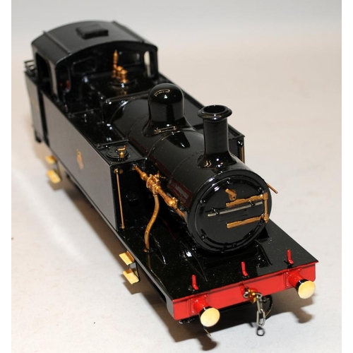 39 - Vintage Eric Underhill O gauge Built Kit 0-6-0 Tank Engine, BR Black 47565, with motor. In original ... 