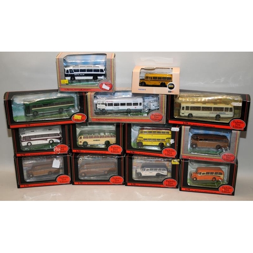 205 - A collection of Southdown Bus Company related die-cast coaches buses and other vehicles. 7 items ion... 