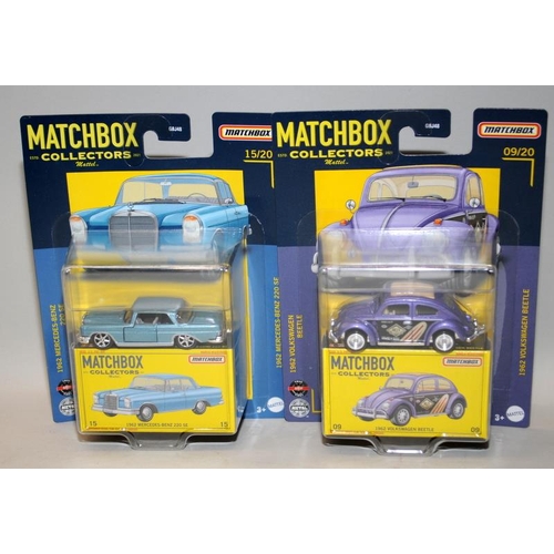 219 - Small collection of reproduction Dinky and Matchbox die-cast models. All Boxed