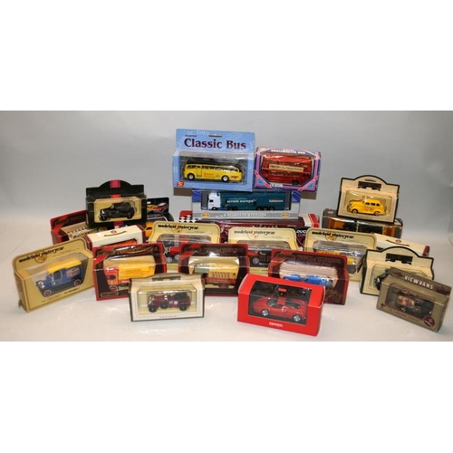 251 - Collection of die-cast model vehicles, Matchbox, Lledo, Oxford etc. 22 in lot, all boxed