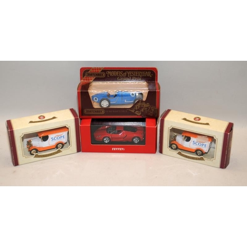 251 - Collection of die-cast model vehicles, Matchbox, Lledo, Oxford etc. 22 in lot, all boxed