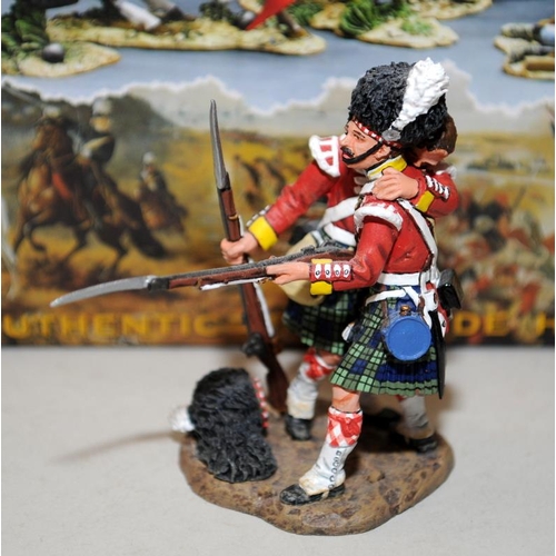 143 - King and Country die-cast figures: Crimean Campaign 1854-1858, Helping a Friend ref:CRW21 and Drumme... 