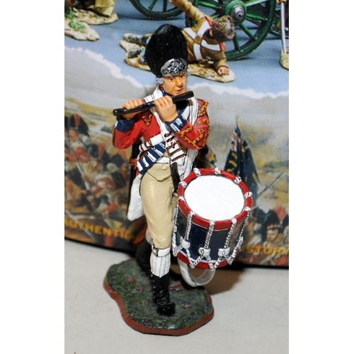 143 - King and Country die-cast figures: Crimean Campaign 1854-1858, Helping a Friend ref:CRW21 and Drumme... 