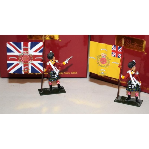 151 - Britain's Redcoats 2011 London Event Exclusive figures: 44050 Ensign 92nd (Gordon ) Highlanders King... 