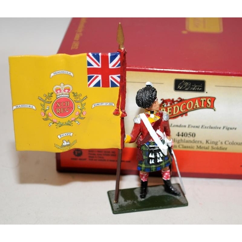 151 - Britain's Redcoats 2011 London Event Exclusive figures: 44050 Ensign 92nd (Gordon ) Highlanders King... 