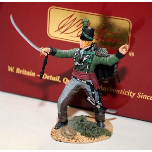 162 - Britain's Napoleonic War limited edition figure: 50009C British 95th Rifles Officer 1815, your very ... 