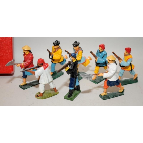 175 - Good Soldiers die-cast figures: 1900 Boxer Rebellion US Marines, 5 x Boxed figures and a further 10 ... 