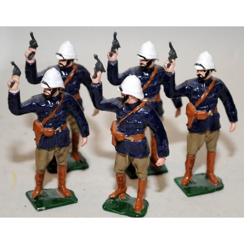 181 - Britain's Rorke's Drift - The Water Cart Sortie, boxed ref:00258. Not all figures original to set, c... 