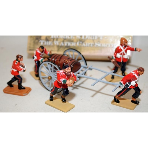 181 - Britain's Rorke's Drift - The Water Cart Sortie, boxed ref:00258. Not all figures original to set, c... 