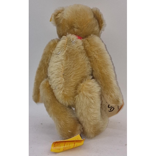 290 - Steiff 1909 replica collectors teddy bear 24cm boxed.