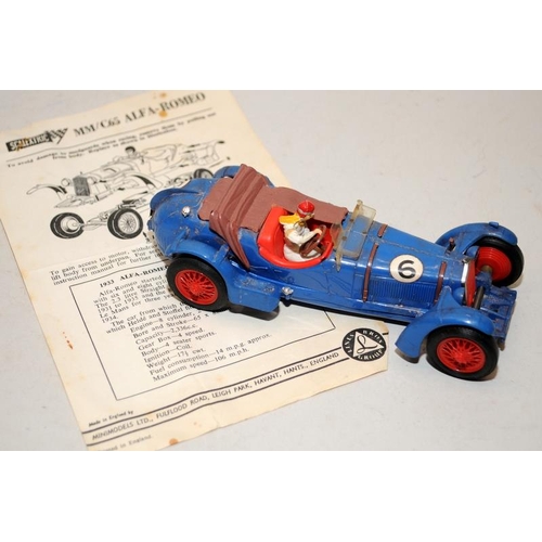 192 - Early Scalextric Alfa Romeo slot car ref:MM/C65