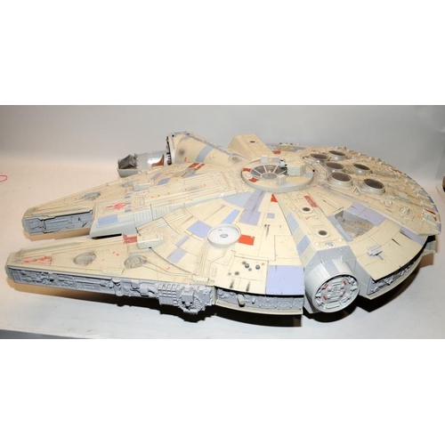 30 - Hasbro Legacy Star Wars Millennium Falcon. Large Scale detailed model, mostly complete but missing s... 