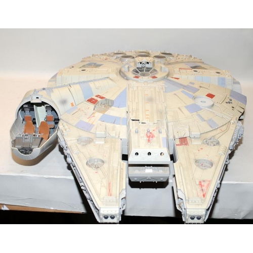 30 - Hasbro Legacy Star Wars Millennium Falcon. Large Scale detailed model, mostly complete but missing s... 