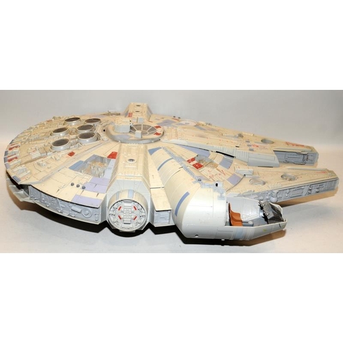 30 - Hasbro Legacy Star Wars Millennium Falcon. Large Scale detailed model, mostly complete but missing s... 