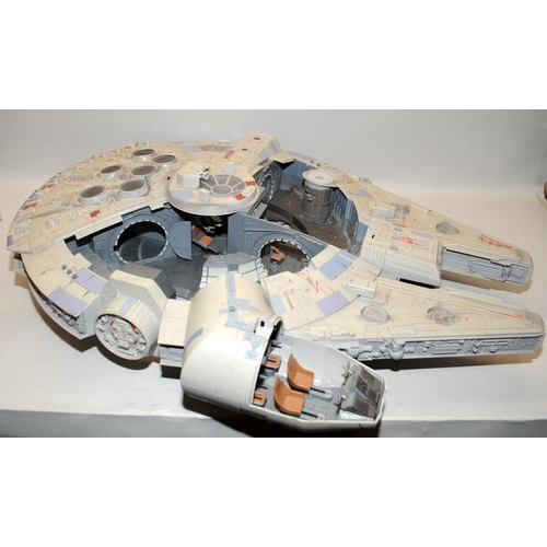 30 - Hasbro Legacy Star Wars Millennium Falcon. Large Scale detailed model, mostly complete but missing s... 