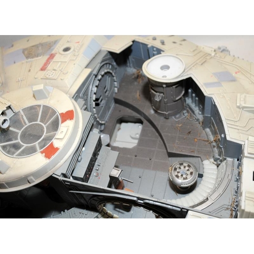 30 - Hasbro Legacy Star Wars Millennium Falcon. Large Scale detailed model, mostly complete but missing s... 