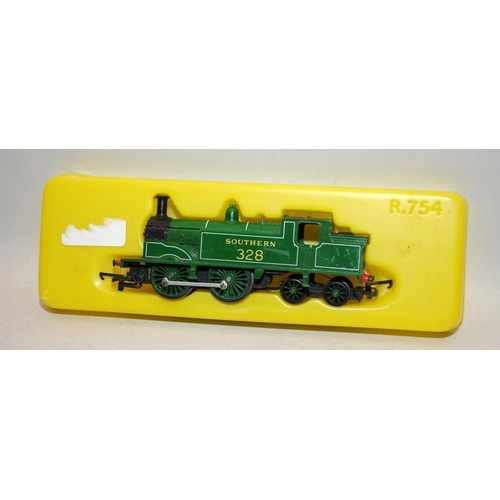 103A - Hornby OO gauge Class M7 Tank Southern Railways Green No.328 ref:R754. Recently professionally refur... 