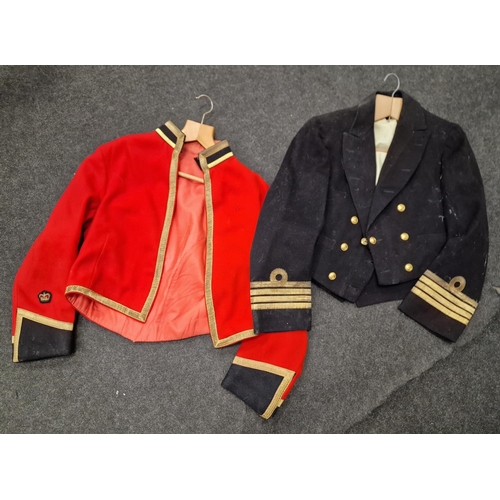 175 - Two vintage military jackets.