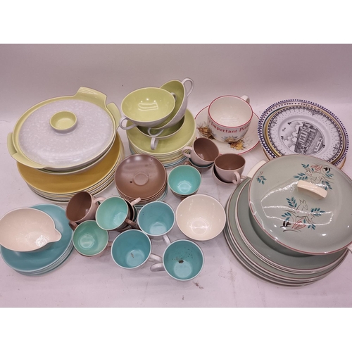 68 - Poole Pottery quantity of mainly vintage Twin Tone dinner and tea ware together with other Poole Pot... 