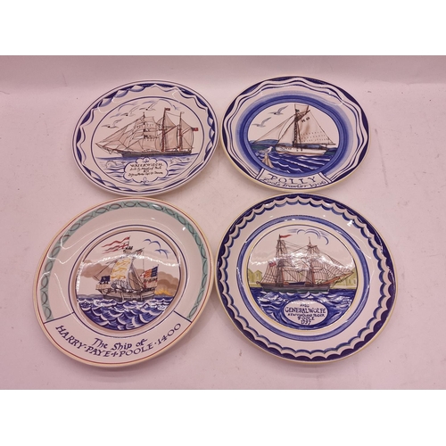 71 - Poole Pottery set of four 11