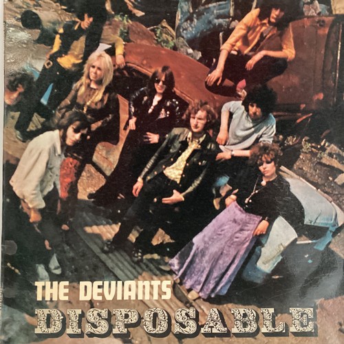 42 - VERY RARE PSYCH - THE DEVIANTS VINYL LP 'DISPOSABLE'. Found here on Stable Rcords SLP 7001 with matr... 