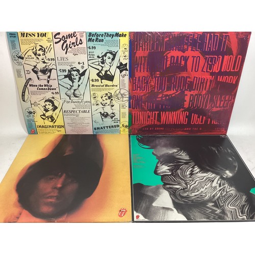 92 - ROLLING STONES VINYL LP RECORDS. Copies found here entitled - Tattoo You (CUNS 39114)  - Work (89321... 