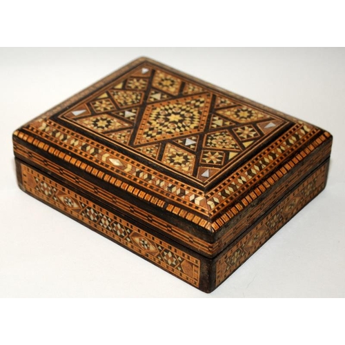 15 - 3 x Asian inlaid trinket boxes