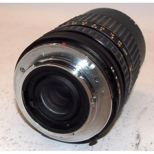 233 - 3 x vintage SLR camera zoom lenses