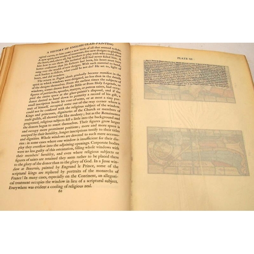 1912 volume A History of English Glass Painting by Maurice Drake