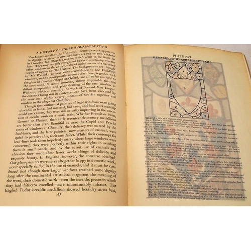 1912 volume A History of English Glass Painting by Maurice Drake