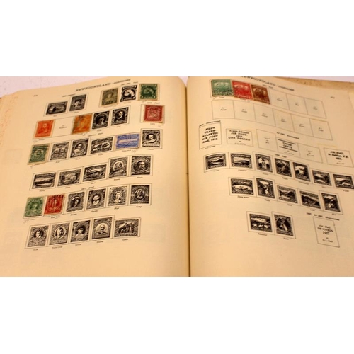 122 - Two early Ideal Postage  Stamp albums of world stamps, early examples throughout, worth looking thro... 