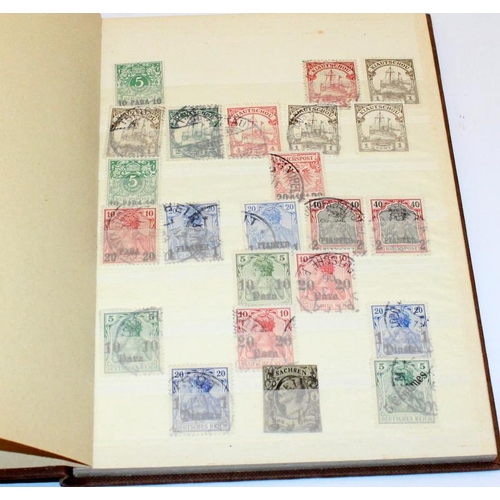 201 - An album of Mid 20thC onwards mint German stamps and stamp sheets c/w a small stock book with a coll... 