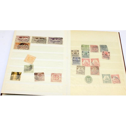 201 - An album of Mid 20thC onwards mint German stamps and stamp sheets c/w a small stock book with a coll... 