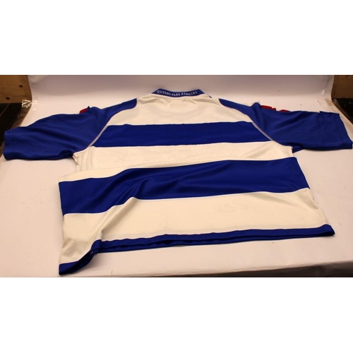 51 - 2008-2009 season Queens Park Rangers signed short sleeve football shirt. 18 signatures including Pat... 