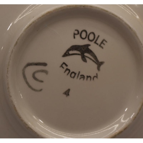 38 - Poole Pottery Delphis shape 4 charger 10