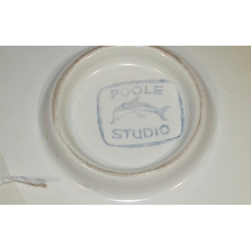 142 - Poole Pottery Studio shape 49 Pin dish 5